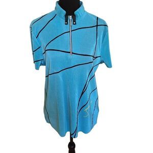 Jamie Sadock Blue Short Sleeve Top